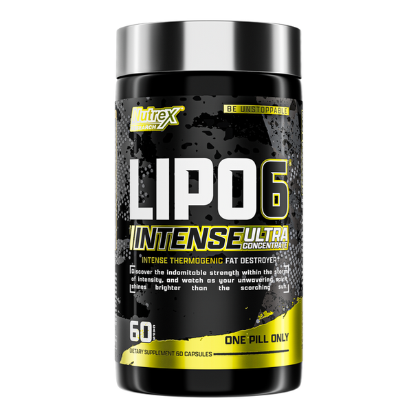 Nutrex Research Research Lipo 6 Black Uc Intense Quemador de Grasa 60 Cápsulas