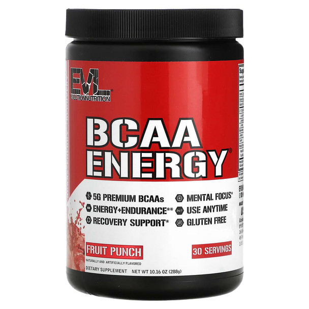 Evlution Nutrition BCAA Energy 30 Porciones Fruit Punch