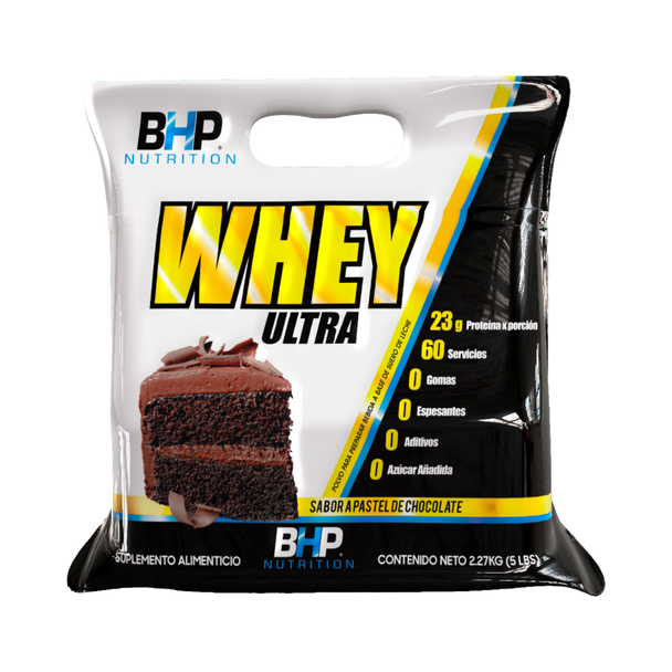 Bhp Whey Ultra Bag 5 lb Pastel de Chocolate