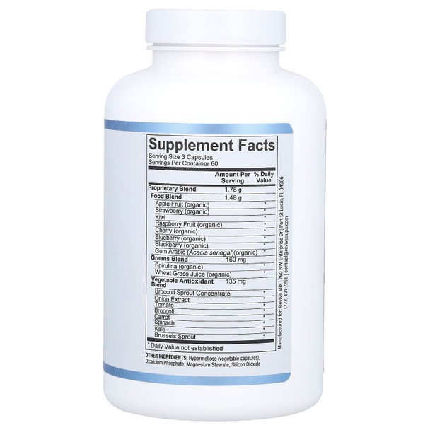 Rev Daily Greens 180 Cápsulas