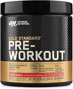 Optimum Nutrition Gold Std Pre - Entreno 30 Porciones Fruit Punch