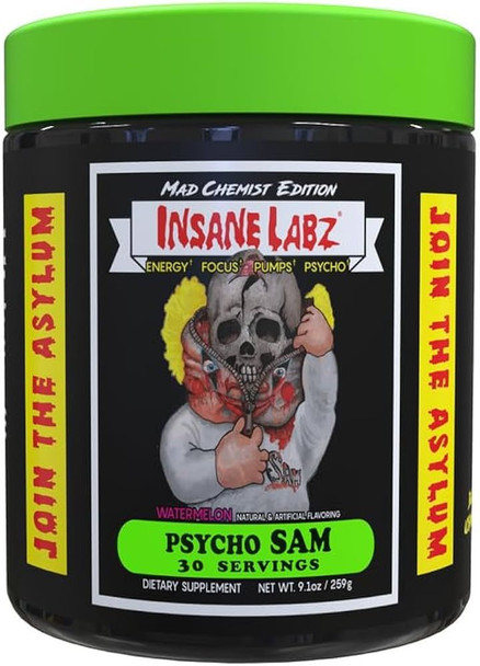 Insane Labz Insane Psycho Sam 30 Porciones Watermelon