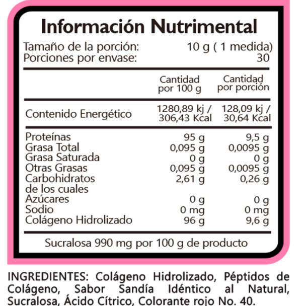 Bhp She Fit Limonada de Fresa Colageno Hidrolizado Peptidos de Colageno 30 Porciones