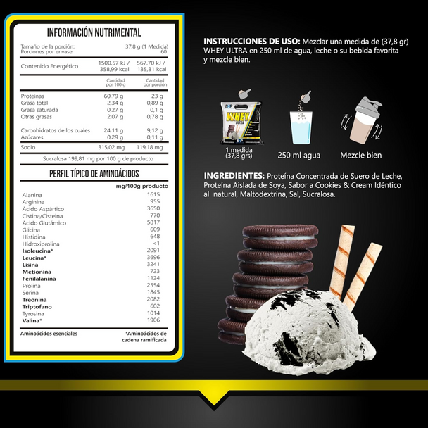 Bhp Whey Blend Bag 5 lb Cookies And Cream