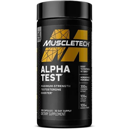 Muscle Tech Alpha Test 120 Cápsulas