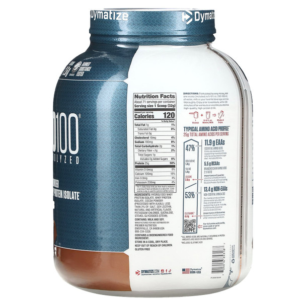 Dymatize Iso 100 5 Libras Chocolate Gourmet