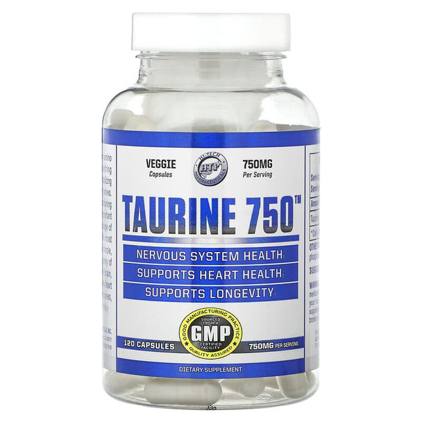 High Tech Pharma Taurine 750 120 Unidades