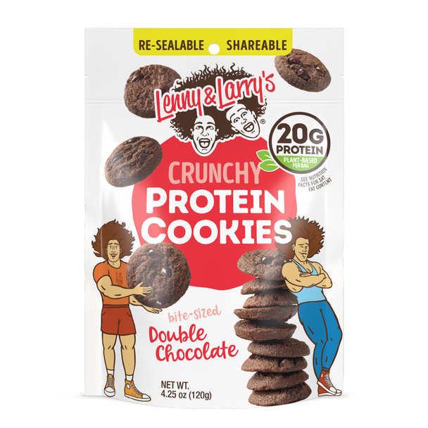 Lenny Larry S Complete Crounchy 6 Bag X 120 g Double Chocolate