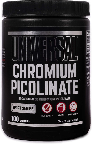 Universal Chromium Picolinate 500 mg 100 Cápsulas