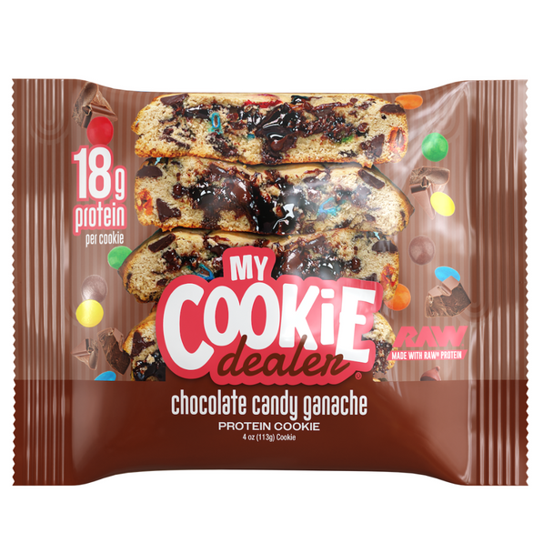 Raw My Cookie Dealer 113 g 12 Paquete Chocolate Candy Ganache