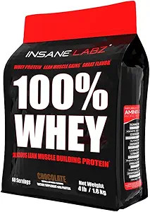 Insane Labz 100 Whey 4 Libras Chocolate