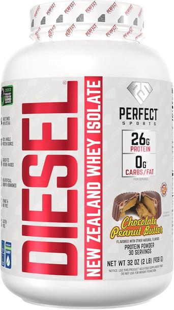 Perfect Diesel Whey Aislado 5 Libras Chocolate Peanut Butter
