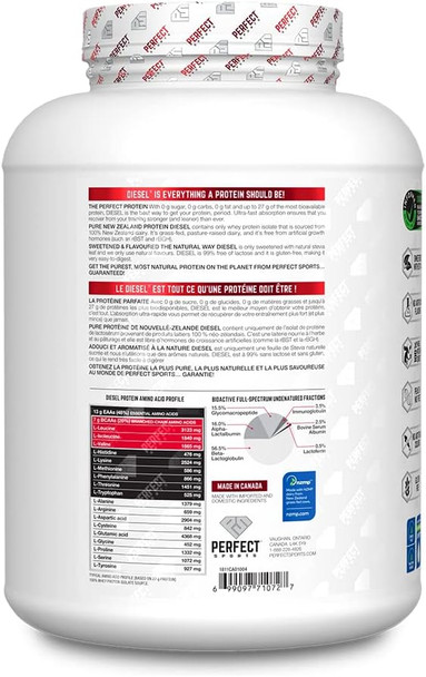 Perfect Diesel Whey Aislado 5 Libras Triple Chocolate