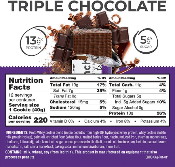 Power Crunch 12 Bar Triple Chocolate