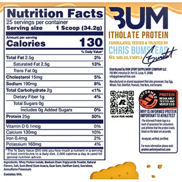 Raw Cbum Itholate 2 Libras Toath Ted Graham Cracker Edicion Limitada