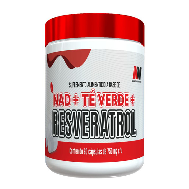 Advance Nad Resveratrol y T Verde 60 Cápsulas