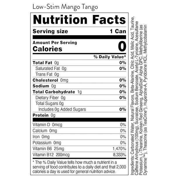 Bucked Up Lfg Burn Energy 12 Onzas 1 Pz Mango Tango