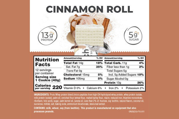 Power Crunch 1 Bar Cinnamon Roll