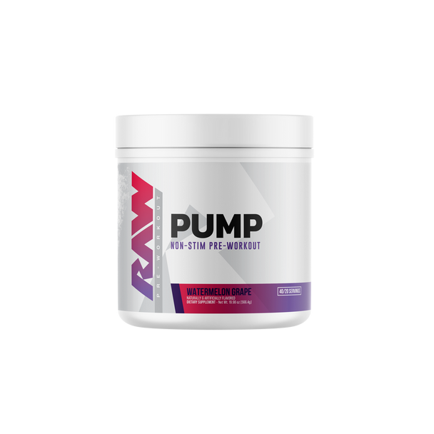 Raw Pump 40 Porciones Non Estimulante Watermelon Grape