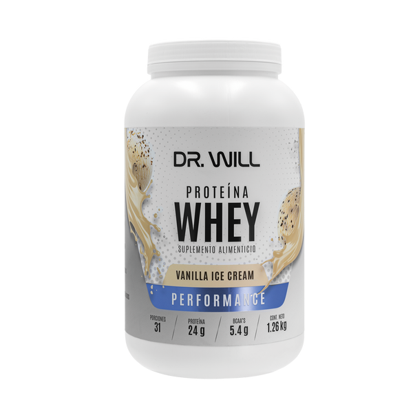 Dr Will Proteina Whey 1 26 kg Vainilla