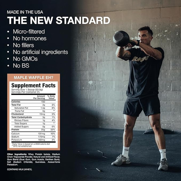 Raw Cbum Itholate 5 Libras Maple Waffle