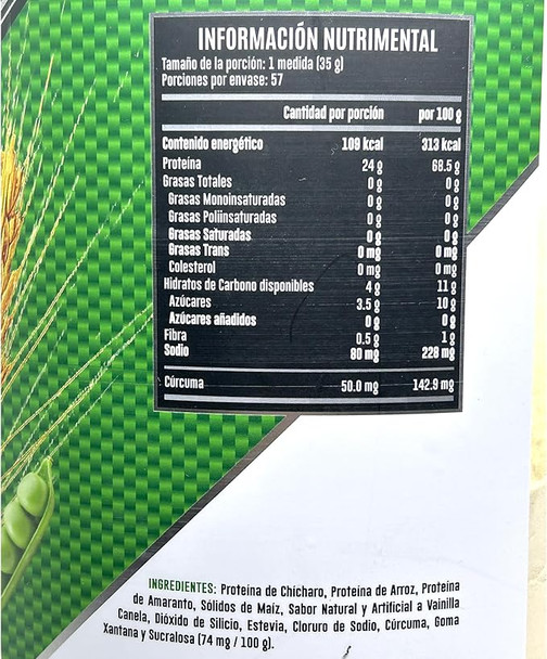 Advance Hydrotein Vegan 4 Libras Vainilla Canela