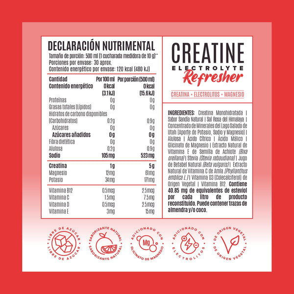 Birdman Creatine Electolyte Refresher 300G Watermelon Splash