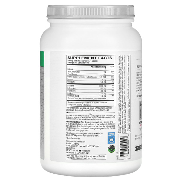 Sci Xtend Korea 90 Porciones Lemon Lime Squeeze