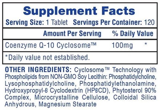 High Tech Pharma Coq 10 120 Tabletas