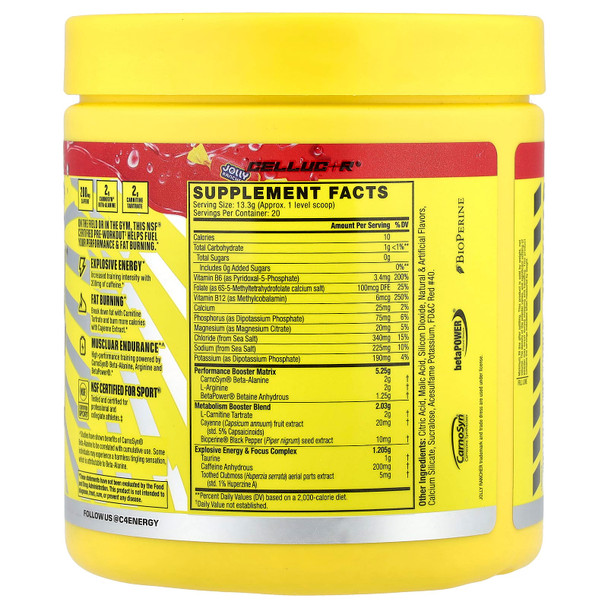 Cellucor C4 Ultimate 20 Porciones Cherry Jolly Rancher