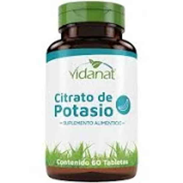 Vidanat Citrato de Potasio 60 Tabletas