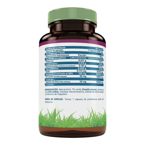 Vidanat Resveratrol 30 Cápsulas
