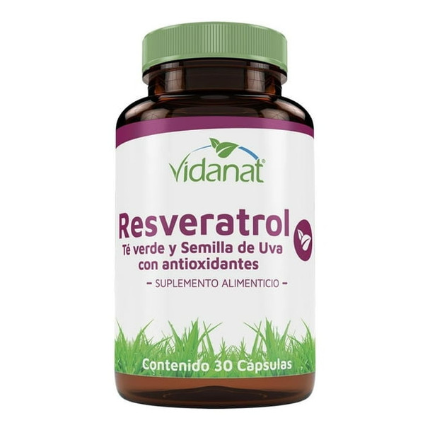 Vidanat Resveratrol 30 Cápsulas