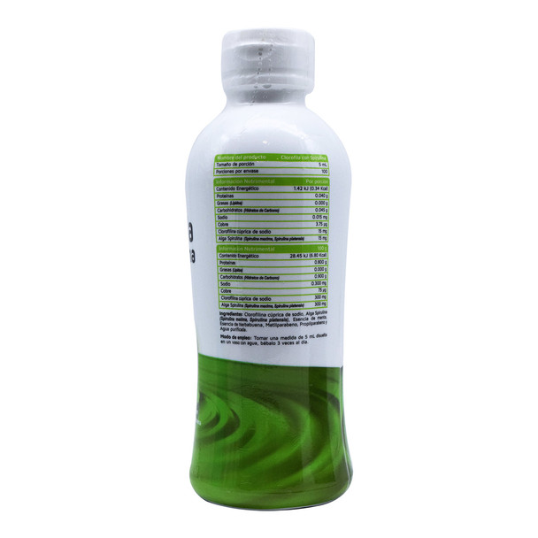 Vidanat Clorofila con Spirulina 500Ml
