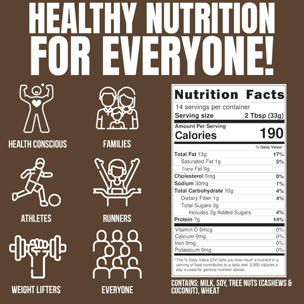 Fit Butters Brookie Cashew Butter 454 Grs