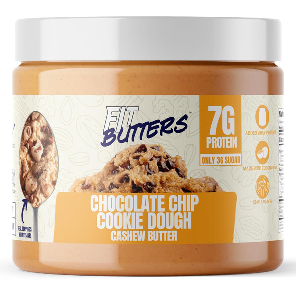 Fit Butters Chocolate Chip Cookie Dough 453 Grs