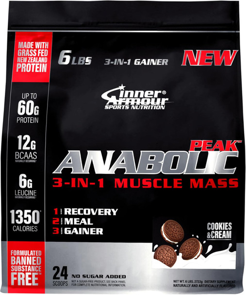 Inner Anabolic Peak 6 Libras Cookies And Cream