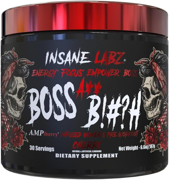 Insane Labz Boss a B H 30 Porciones Cherry