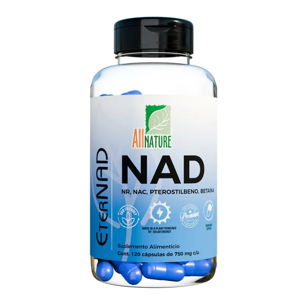 All Nature Nad 750 mg 60 Cápsulas