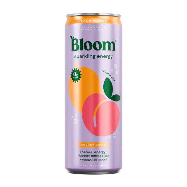 Bloom Sparkling Energy 12 Onzas 12Pk Peach Mango