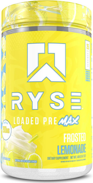 Ryse Loaded Pre Max 25 Porciones Frosted Lemonade