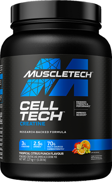 Muscle Tech Cell Tech Performance Series 3 Libras Tropical Citrus Punch