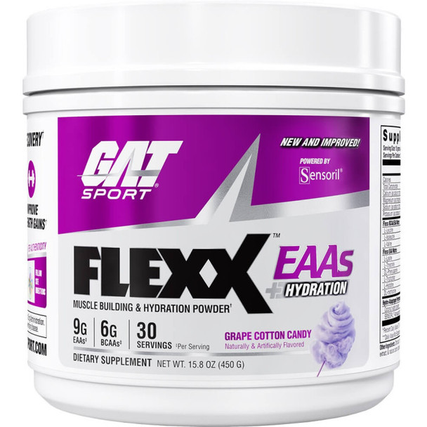 Gat Sport Sport Flexx EAA 30 Porciones Grape Cotton Candy