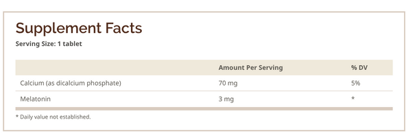 Whp Sleep Melatonin 3Mg 180 Tabletas