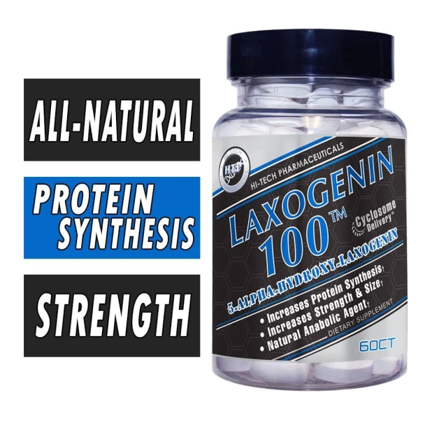 High Tech Pharma Laxogenin 100 60 Cápsulas