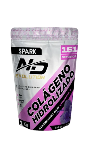 Nd Colageno Hidrolizado 1 kg Mora