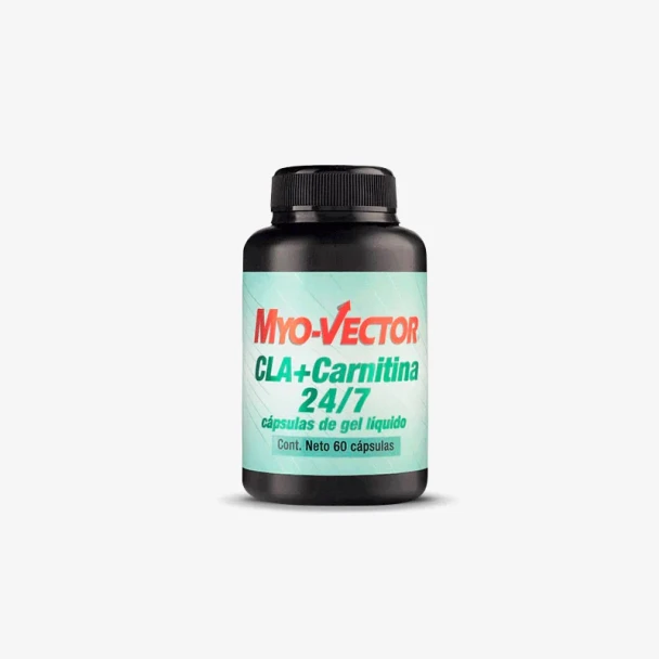 Pbs Myo-Vector - Vector - Vector CLA Carnitina 24 7 60 Gel Cápsulas