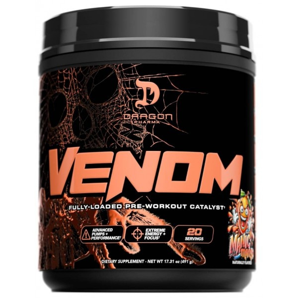 Dragon Pharma Venom Fully Loaded 20 Porciones Mangonada Sabor
