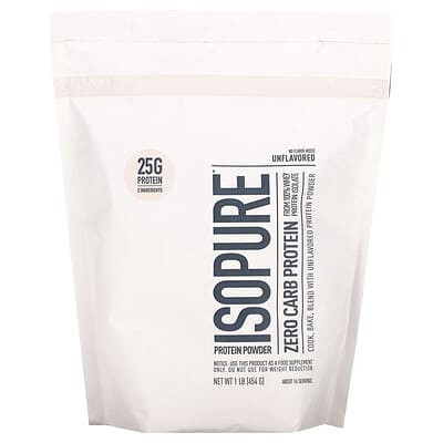 Nb Isopure Zero Carb 1 lb sin Sabor