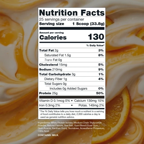 Raw Cbum Itholate 2 Libras Orange Creamthickle